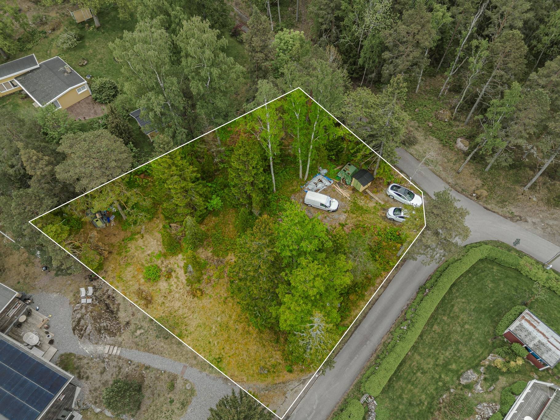 tomt på Körsbärsstigen 17 Mälby, Eskilstuna kommun - bild 2