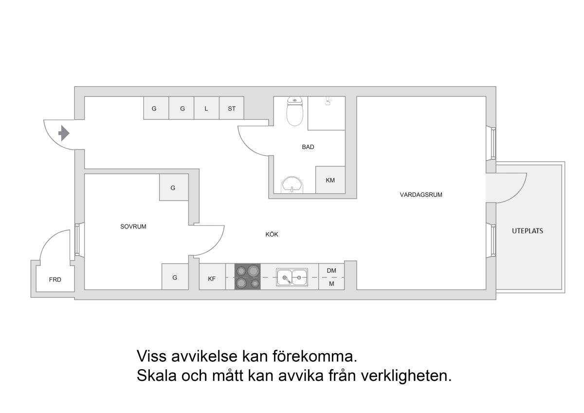 2 rum Lägenhet på Heklagatan 66A Kistahöjden Stockholms kommun - bild 21