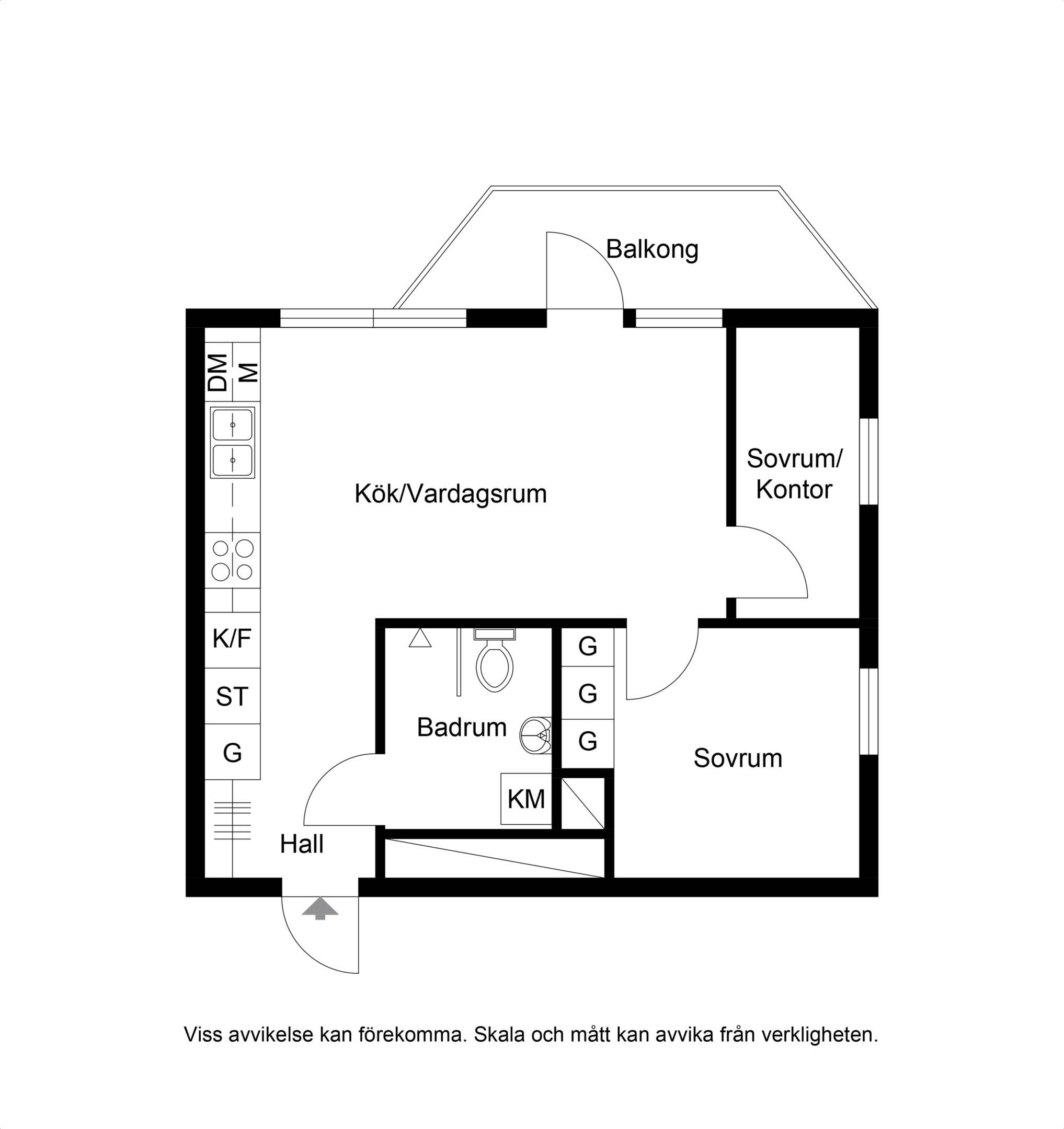 2 rum Lägenhet på Galoppvägen 14 Ulriksdal Solna kommun - bild 17