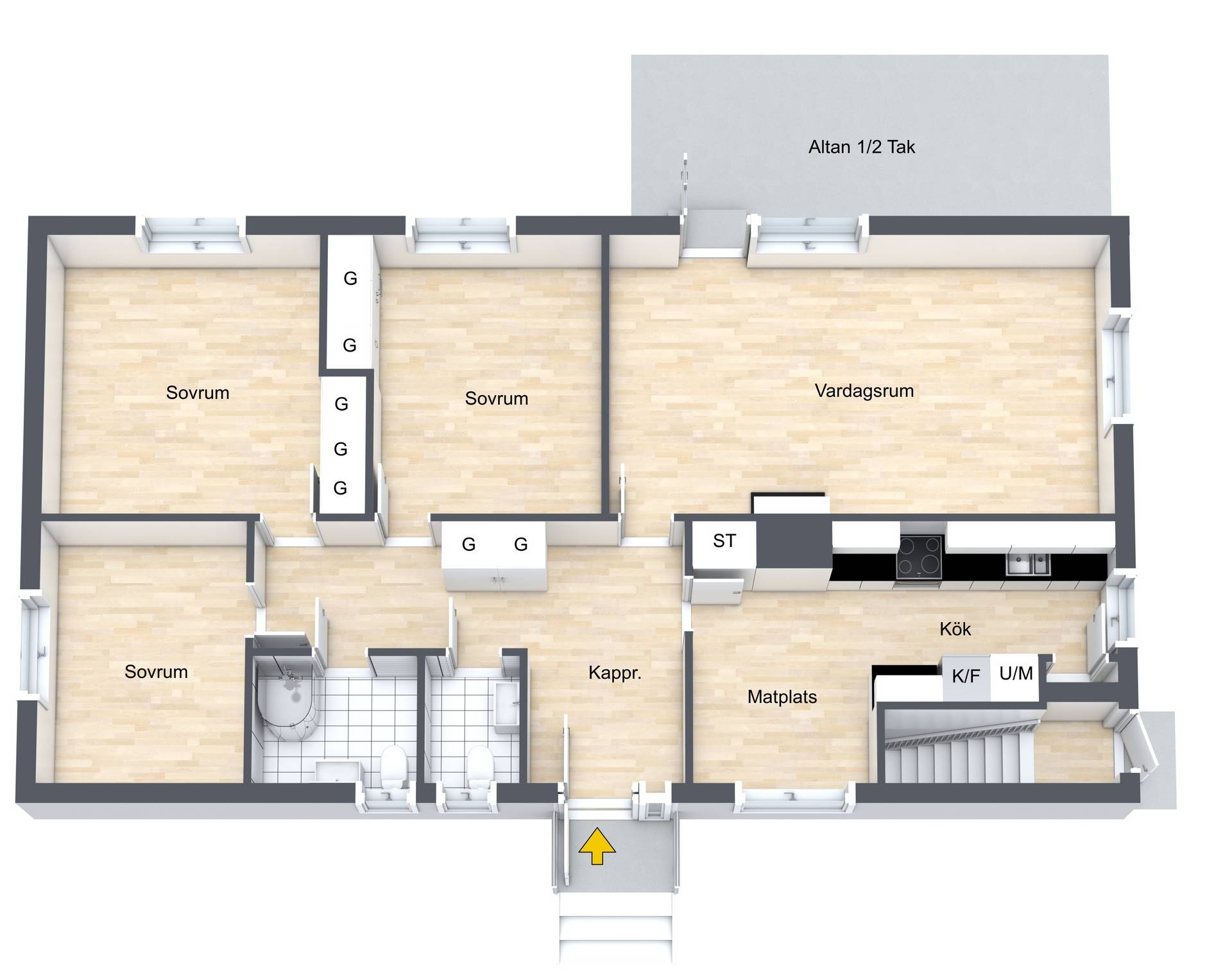 6 rum Villa på Lönnviksvägen 12 Sunnersta Uppsala kommun - bild 15