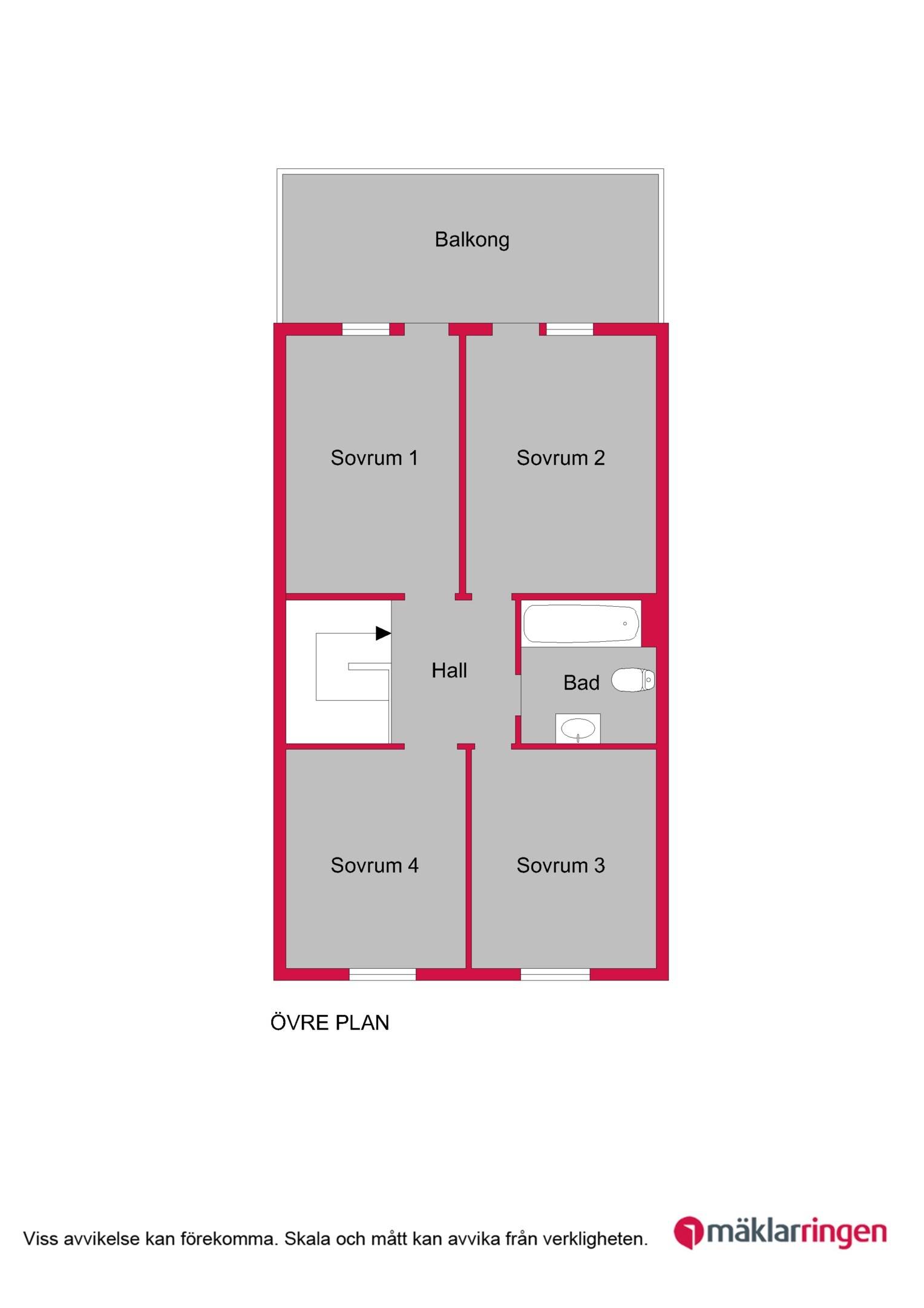 5 rum Radhus på Capellavägen 95 Skälby Järfälla kommun - bild 18