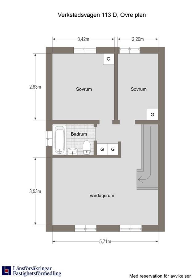 4 rum Lägenhet på Verkstadsvägen 117D Verkstadsön Motala kommun - bild 22