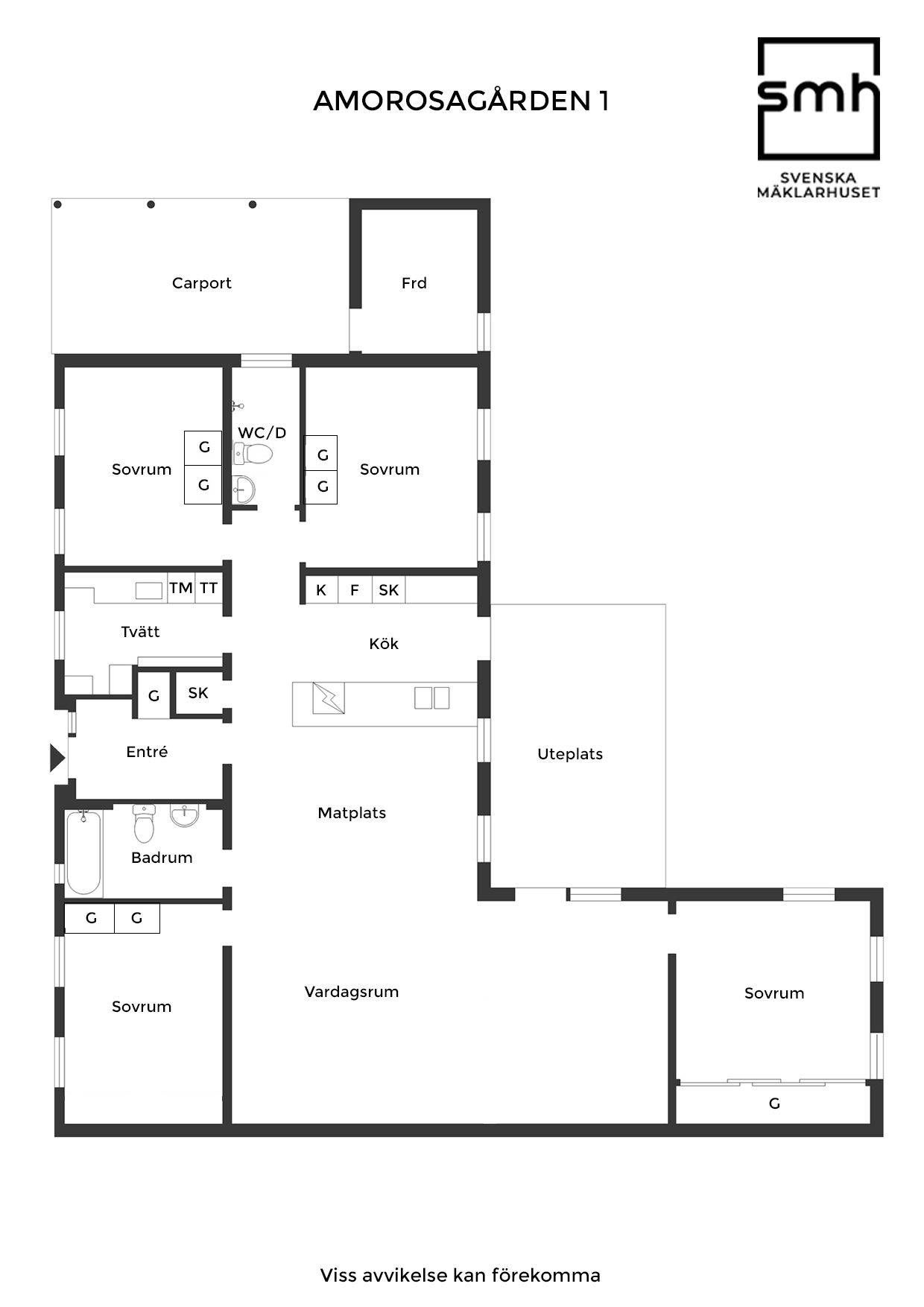 5 rum Kedjehus på Amorosagården 1 Västra Fäladen Landskrona kommun - bild 55