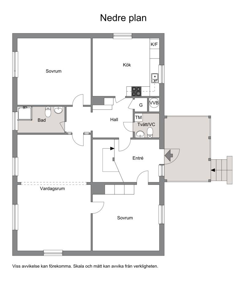 9 rum Villa på Fällforsvägen 42 Vännäs Vännäs kommun - bild 58