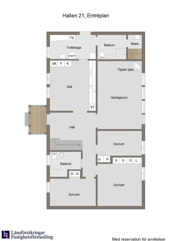 7 rum Villa på Hallen 21 Hudiksvall-Idenor Hudiksvalls kommun - bild 26