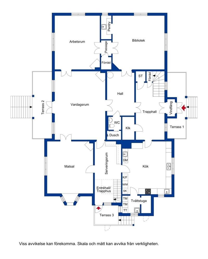 8 rum Villa på Villavägen 3A-C KÅBO Uppsala kommun - bild 48