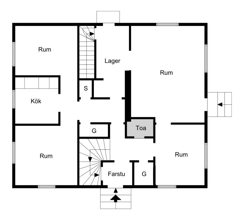 7 rum Villa på Gamla Törebodavägen Forsa Skövde kommun - bild 9