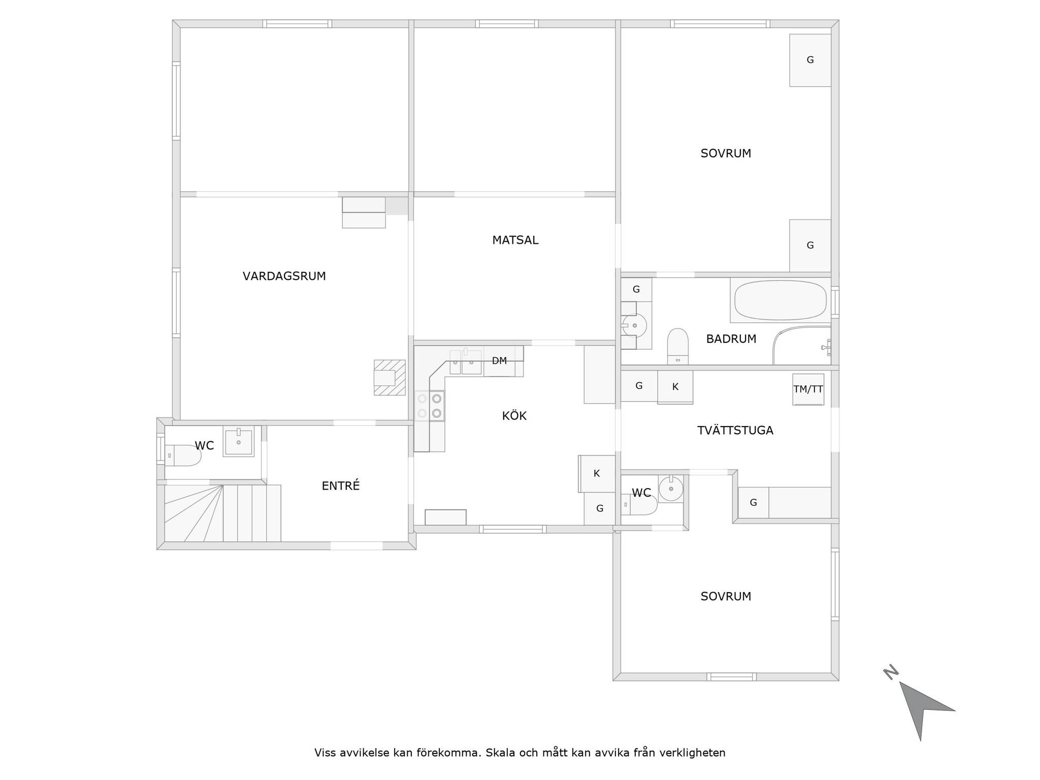 6 rum Villa på Sandviksvägen 7 Ludvika kommun - bild 51