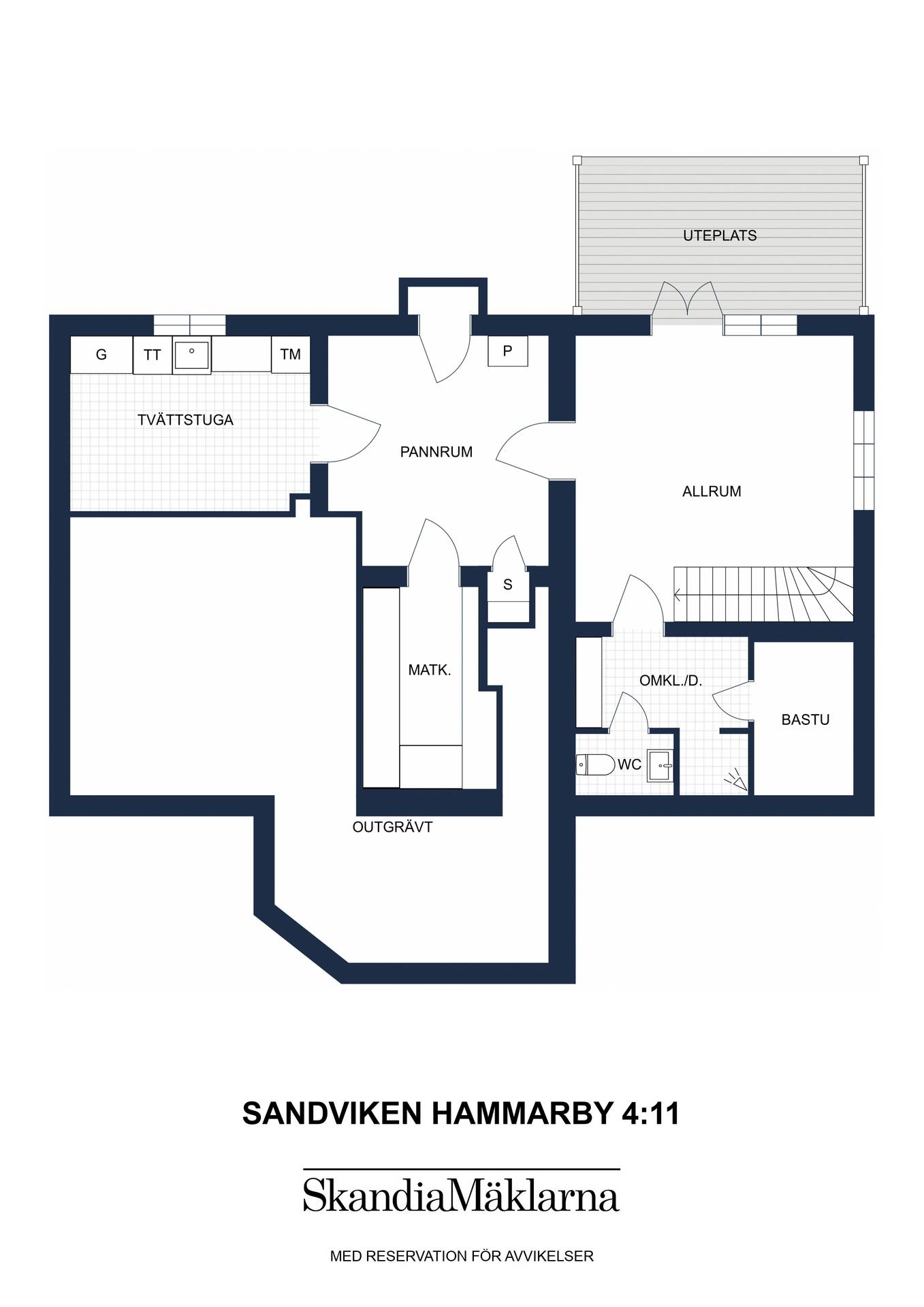 7 rum Villa på Toretorpsvägen 6 Gästrike-Hammarby Sandvikens kommun - bild 49