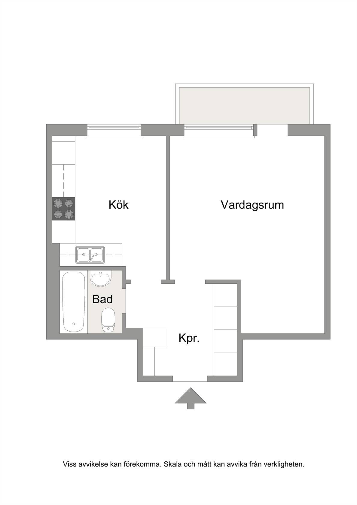 1 rum Lägenhet på Torsgatan 20A Avesta Avesta kommun - bild 16
