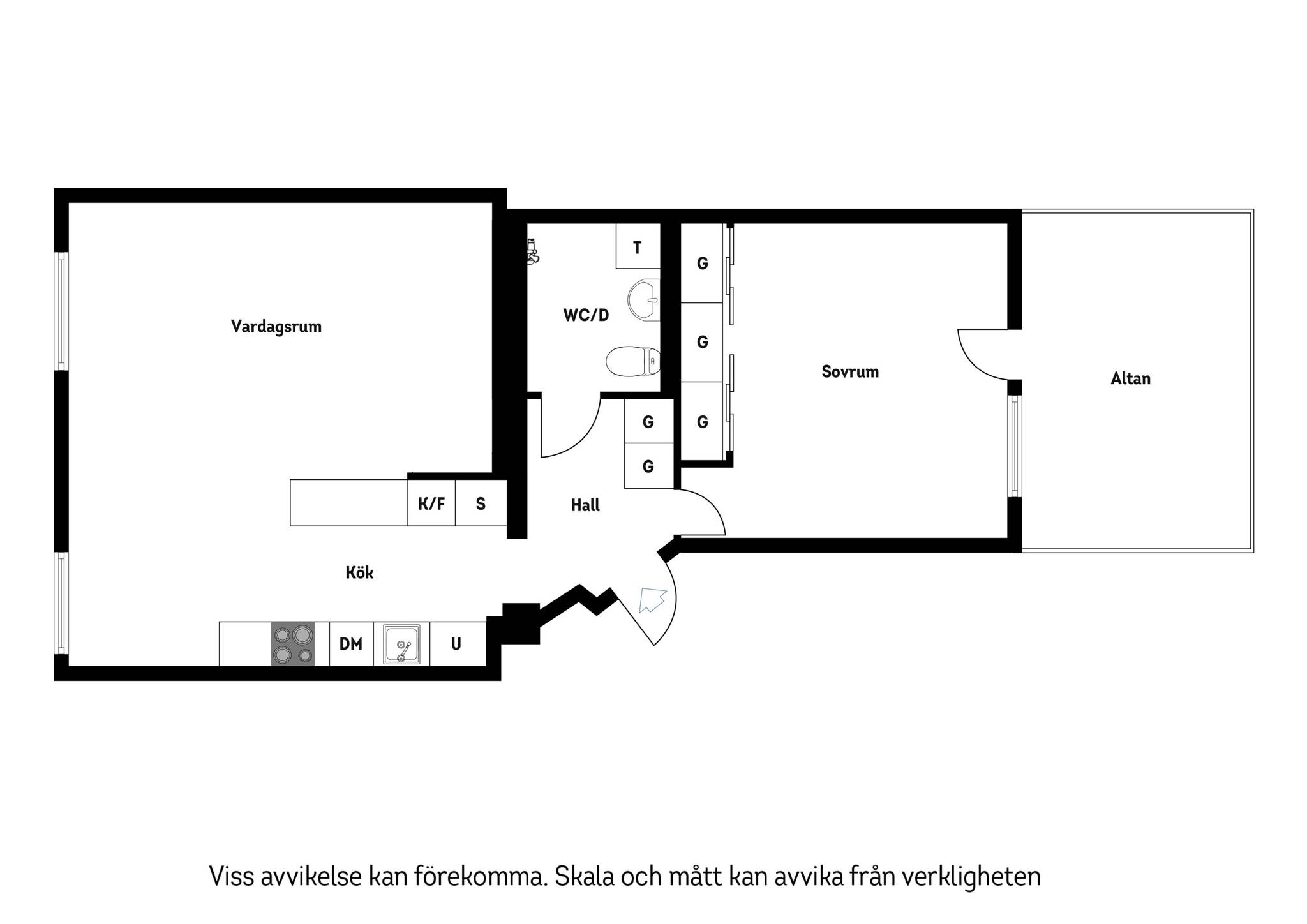 2 rum Lägenhet på Kyrkvägen 32B Hersby Lidingö kommun - bild 33