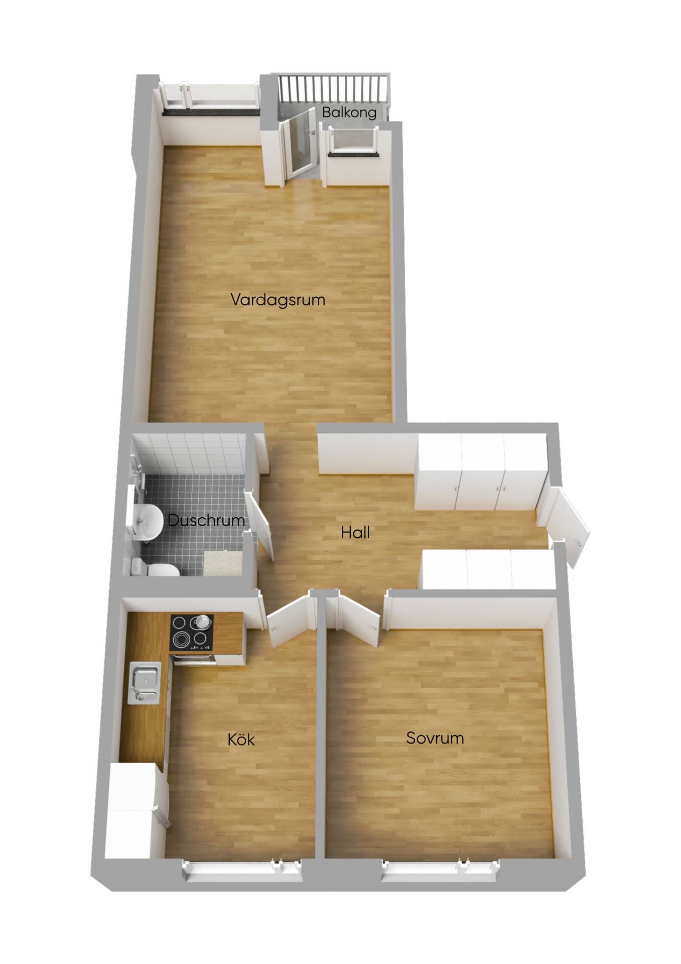 2 rum Lägenhet på Storängsvägen 9c Centralt Österåkers kommun - bild 16