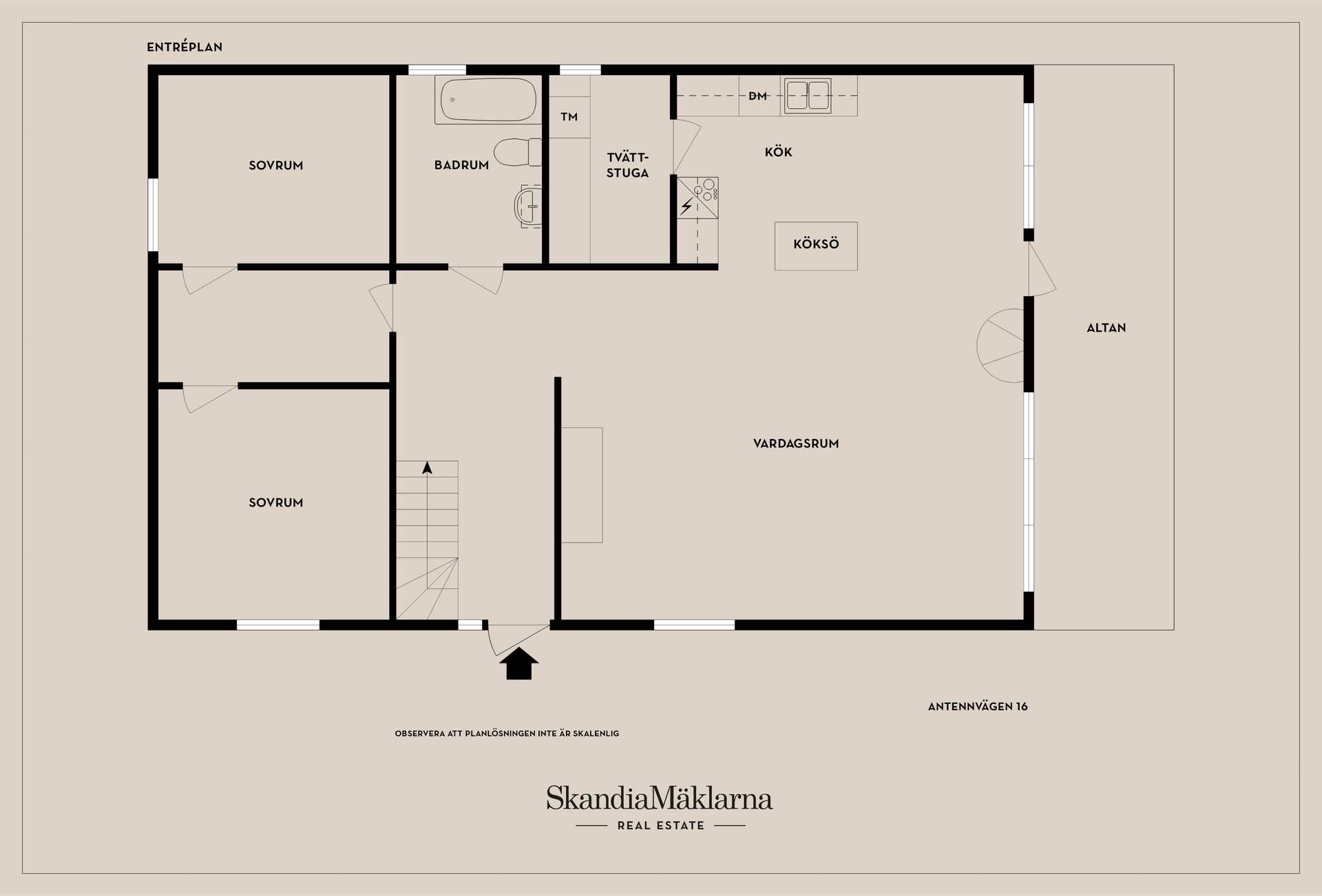 6 rum Villa på Antennvägen 16 Karlskrona kommun - bild 20
