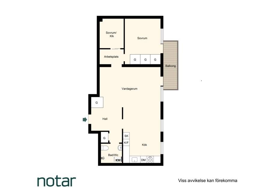 2 rum Lägenhet på Humblegatan 5B Sundbyberg - Lilla Alby Sundbybergs kommun - bild 28