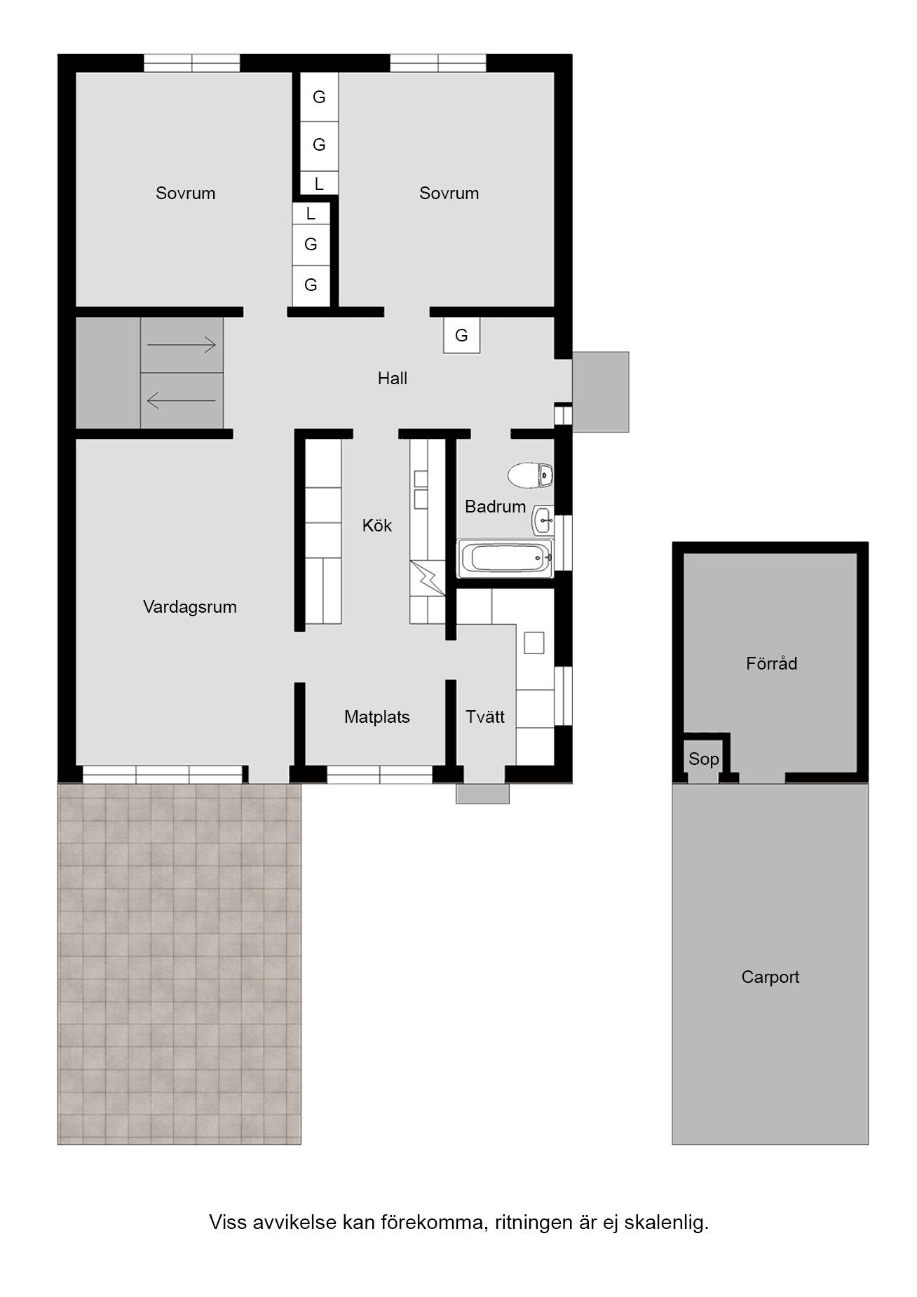 6 rum Villa på Margaretagatan 30 Amerika Värnamo kommun - bild 45