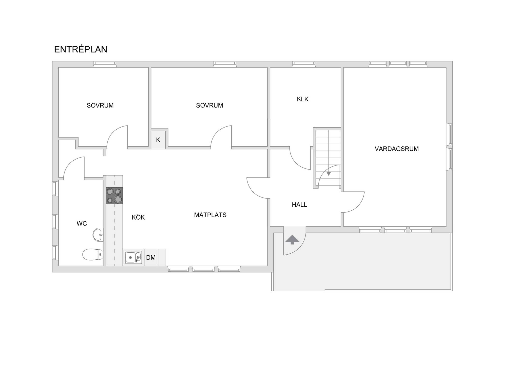 5 rum Villa på Mineborgsvägen 5A Bro Håbo-Tibble Upplands-Bro kommun - bild 41