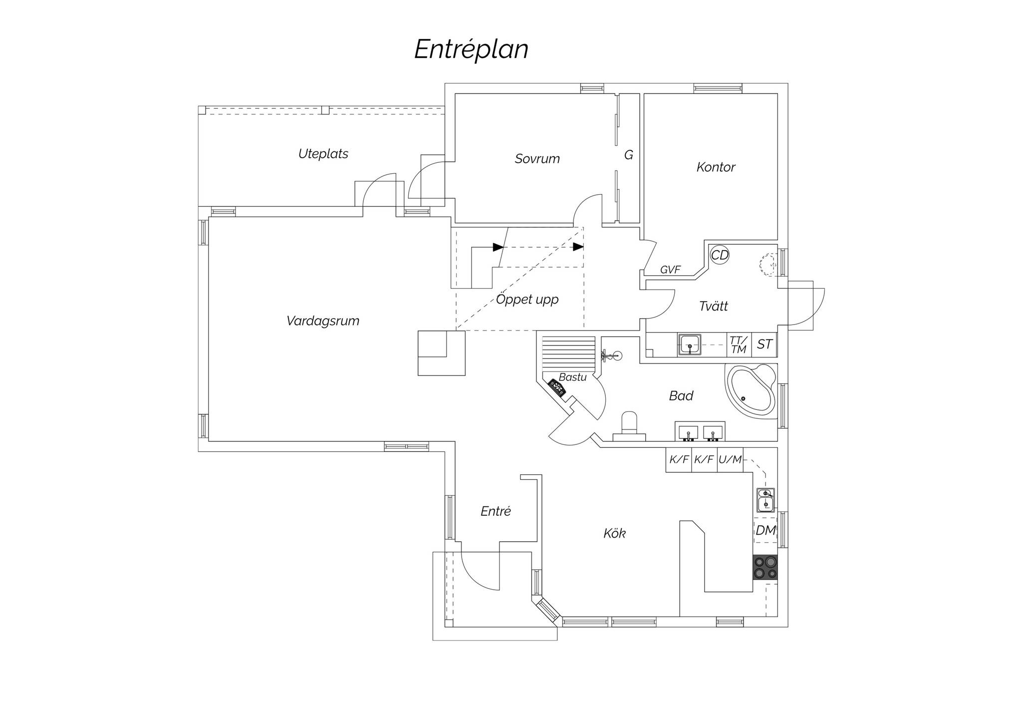 8 rum Villa på Vintertjärn 310 Medskogsbron Sundsvalls kommun - bild 51