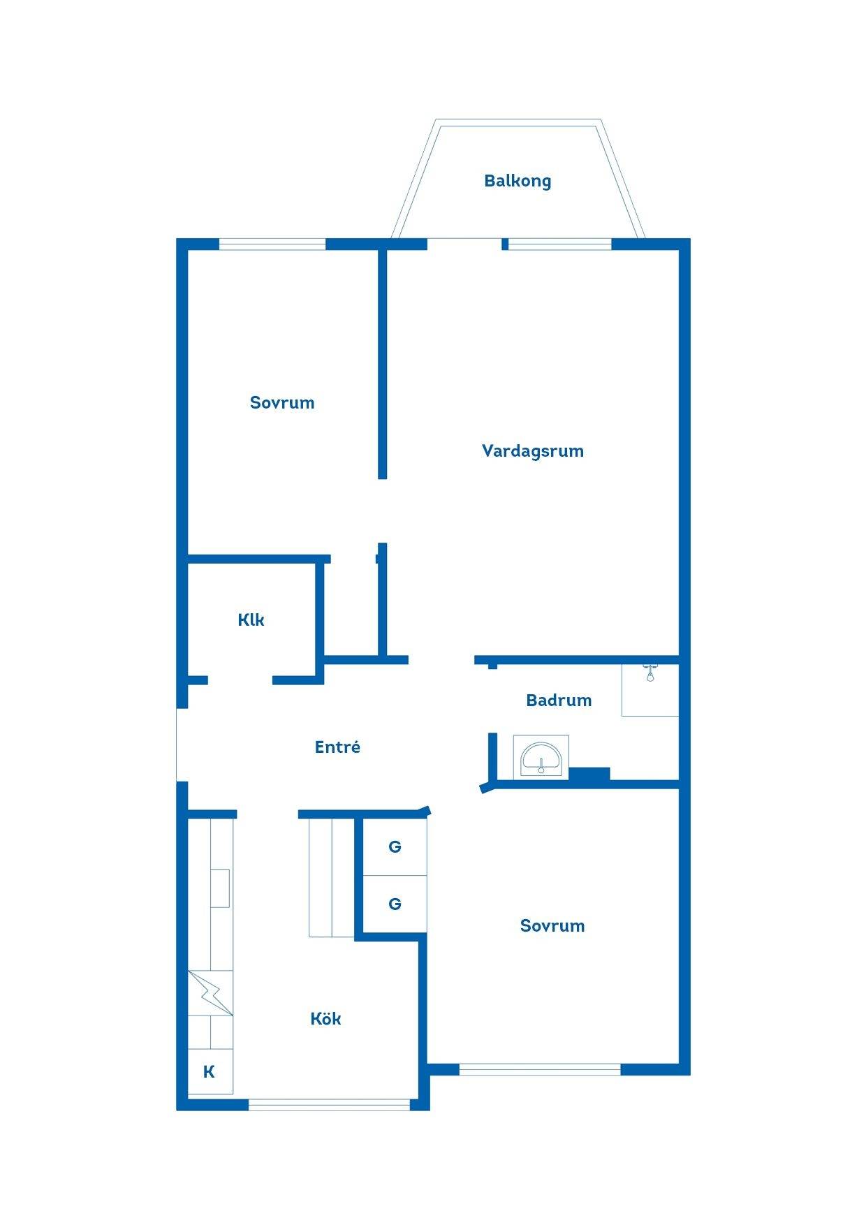 3 rum Lägenhet på Skogsgatan 6A Osby - Centralt Osby kommun - bild 14