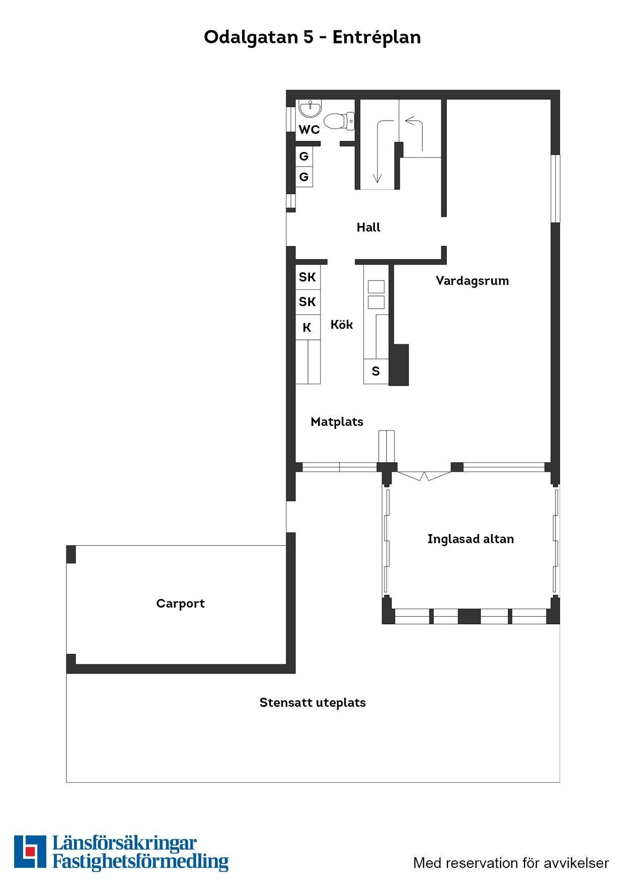4 rum Villa på Odalgatan 5 Centrum Laholms kommun - bild 38