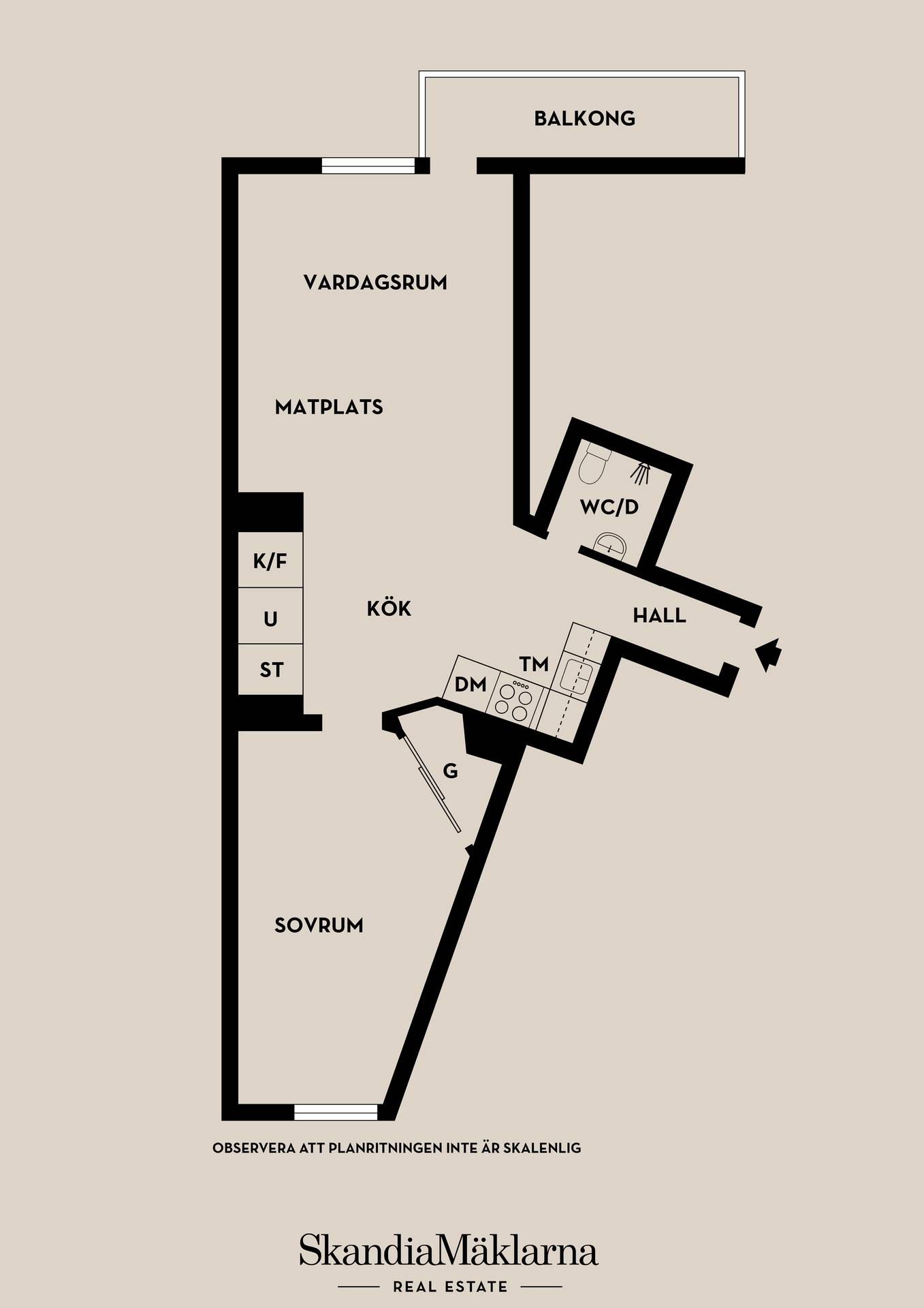 2 rum Lägenhet på Gustafsvägen 3 Råsunda Solna kommun - bild 25