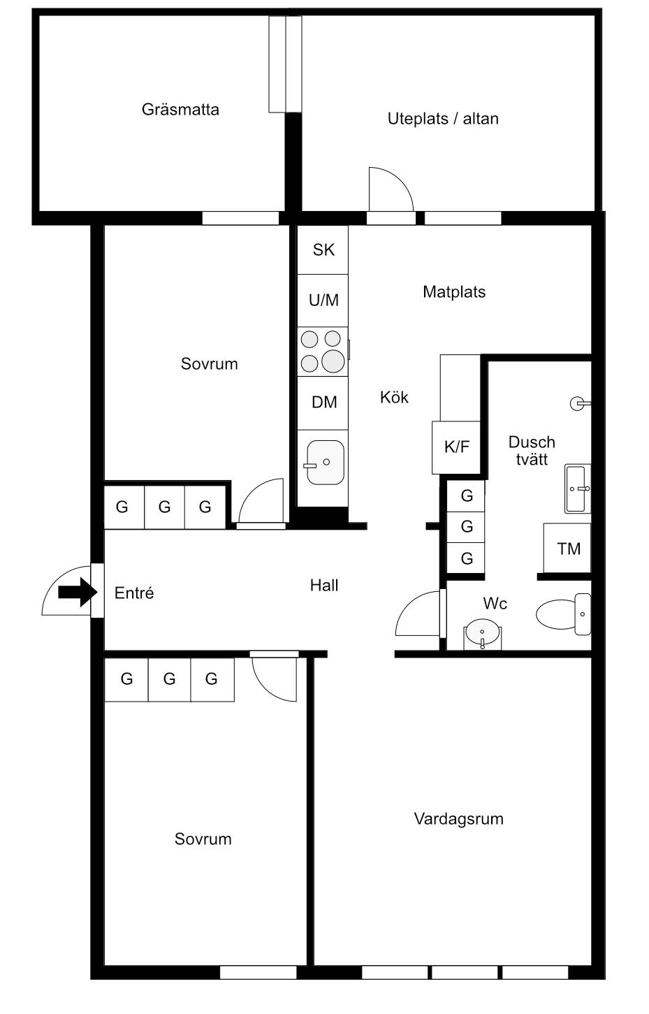 3 rum Lägenhet på Kihlmansgatan 6G Köping Köpings kommun - bild 26