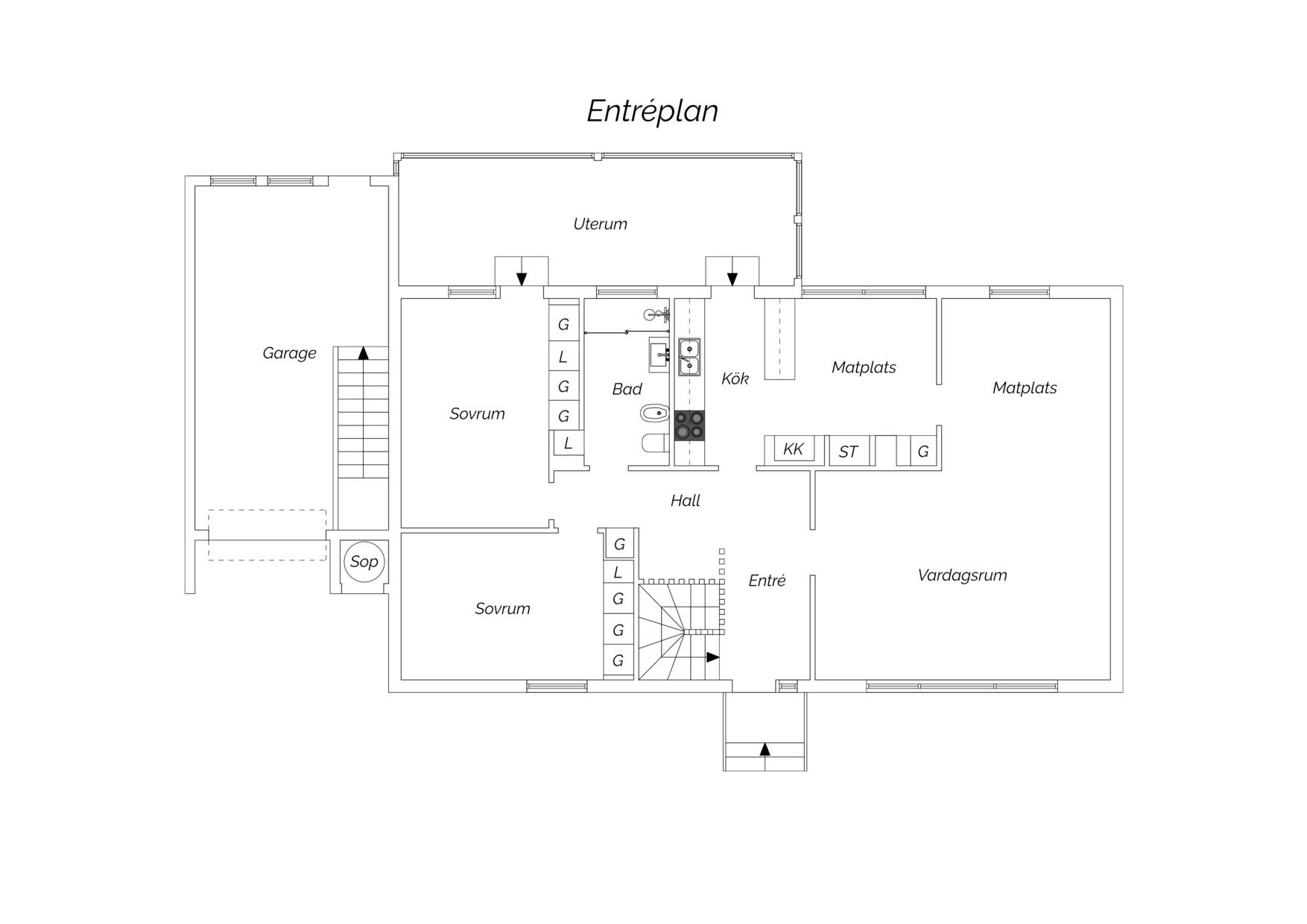 5 rum Villa på Vetegatan 8 Simrislund Simrishamns kommun - bild 44