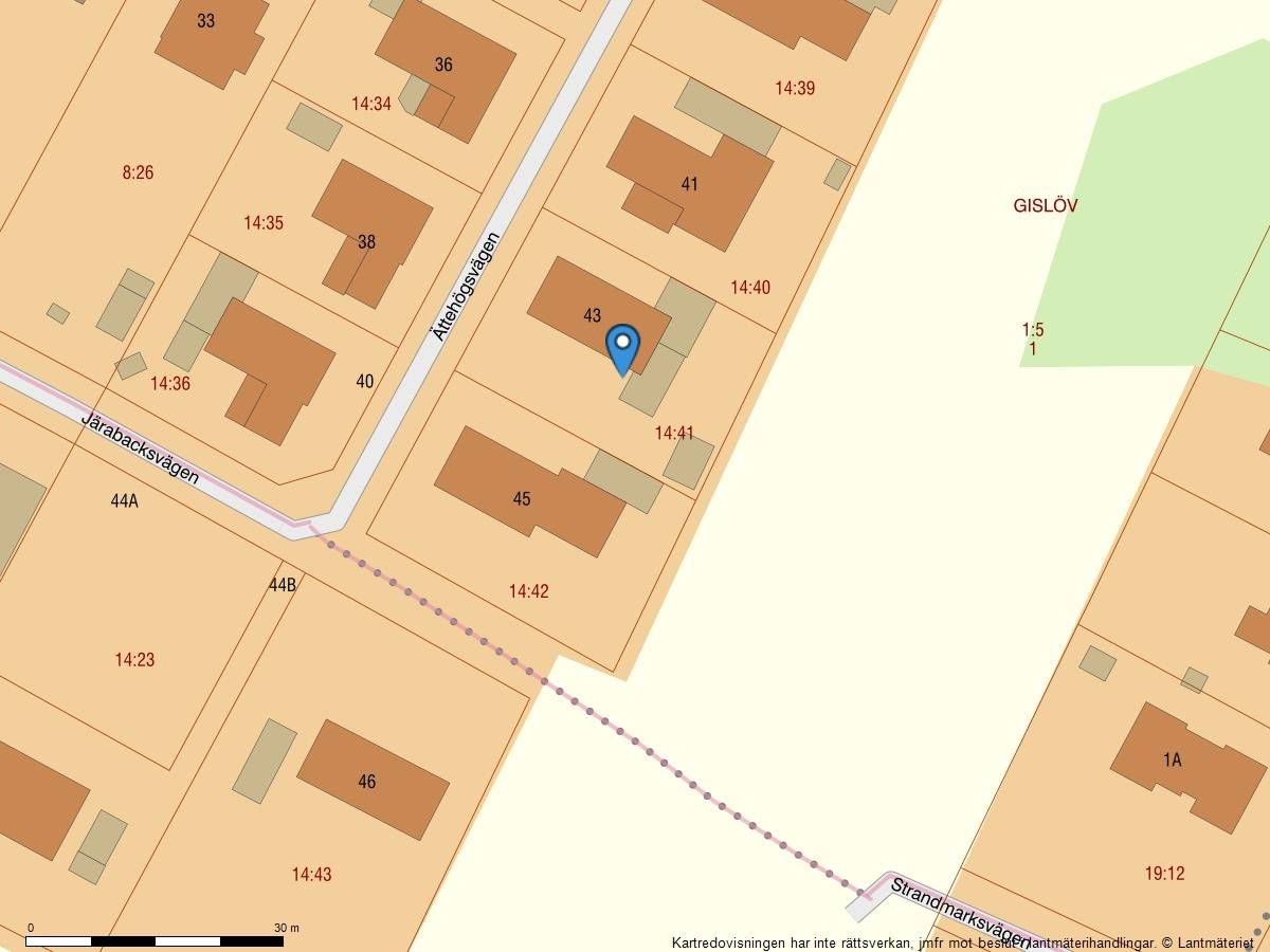 6 rum Villa på Ättehögsvägen 43 Gislövs Strandmark Trelleborgs kommun - bild 70