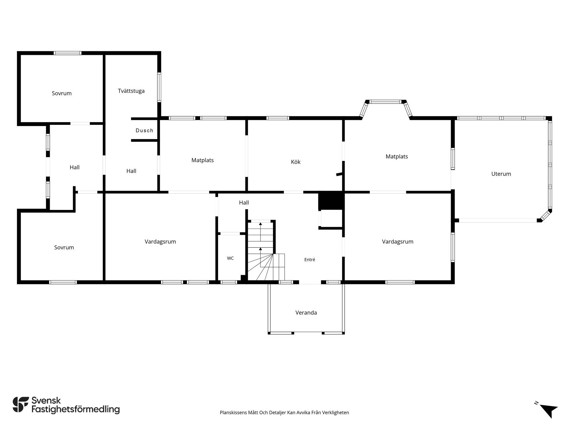8 rum Villa på Holländerivägen 12 Gemla Växjö kommun - bild 36