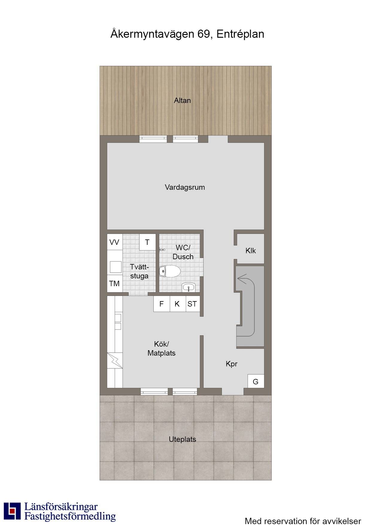 4 rum Lägenhet på Åkermyntavägen 69 Gröndal Värnamo kommun - bild 21
