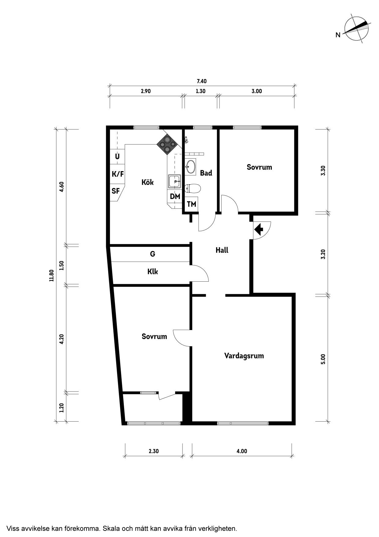 3 rum Lägenhet på Delbancogatan 11E Enerbacken Mölndals kommun - bild 6