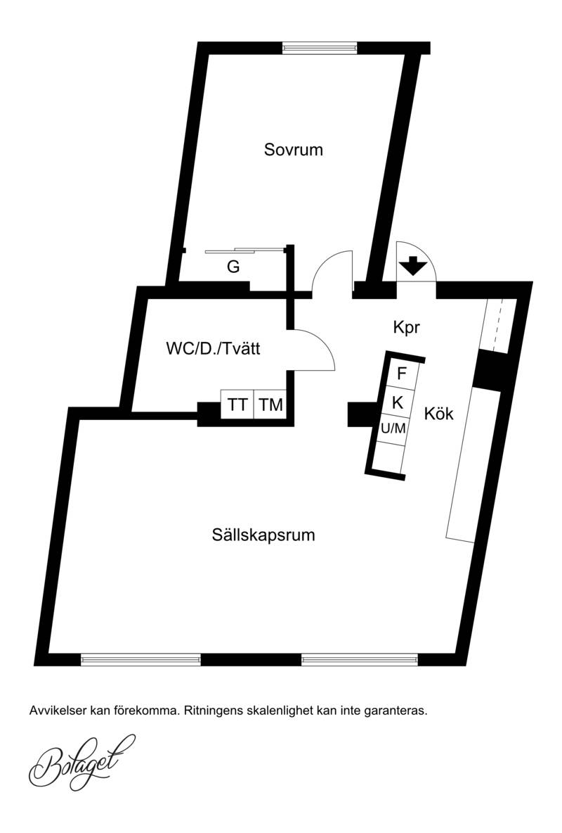 2 rum Lägenhet på Slottsgatan 24A Gamla Väster Malmö kommun - bild 24