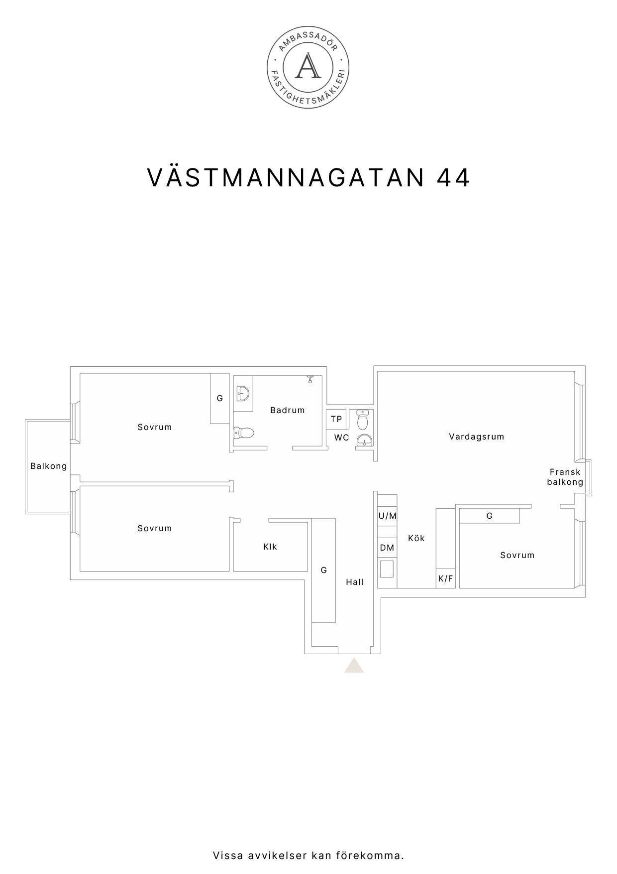 4 rum Lägenhet på Västmannagatan 44 Odenplan / Vasastan Stockholms kommun - bild 35