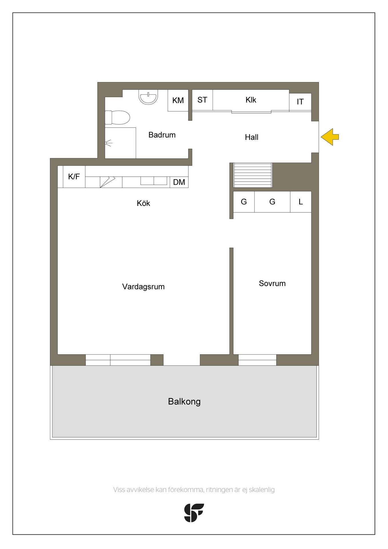 2 rum Lägenhet på Sollentunavägen 305 Sollentuna Sollentuna kommun - bild 20