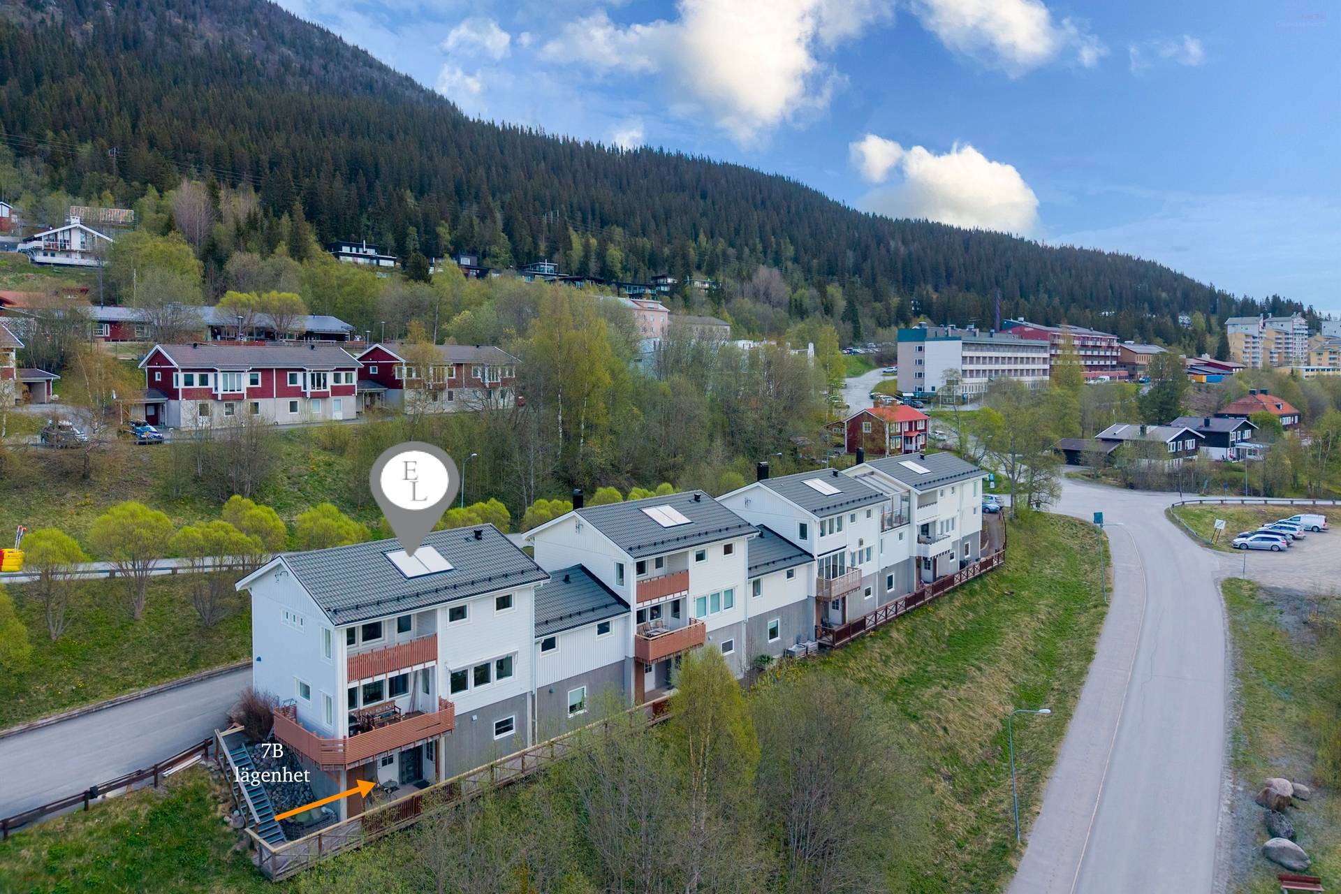 7 rum kedjehus på Tottgränd 7A+B Åre By, Åre kommun - bild 3