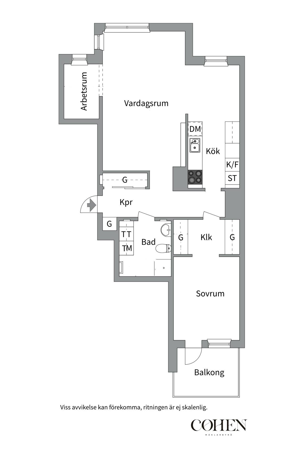 2.5 rum Lägenhet på Kryddblandargatan 7 Kungsängen Uppsala kommun - bild 20