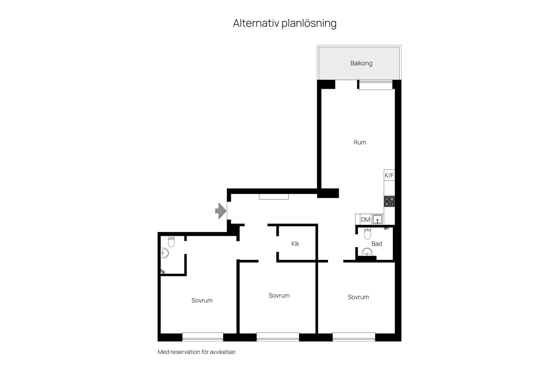 3 rum Lägenhet på Sankt Eriksgatan 31 B Kungsholmen Stockholms kommun - bild 40