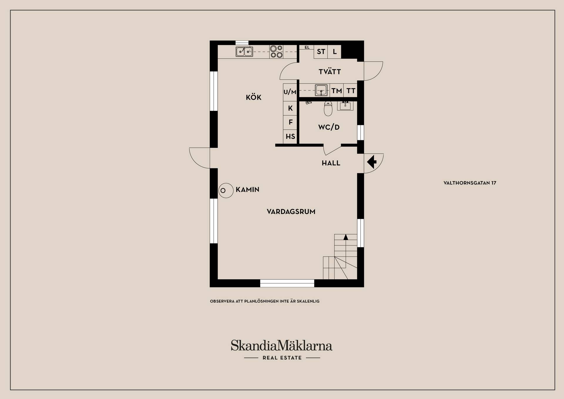 4 rum Villa på Valthornsgatan 17 Hestra Borås kommun - bild 33