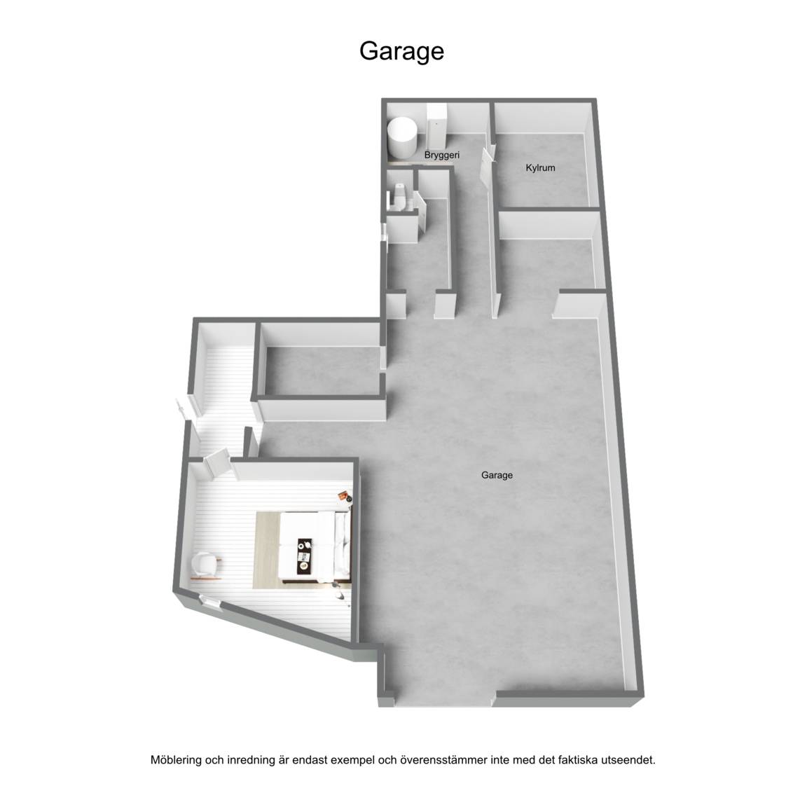 7 rum Villa på Nyringevägen 1 Hjärsås Östra Göinge kommun - bild 26