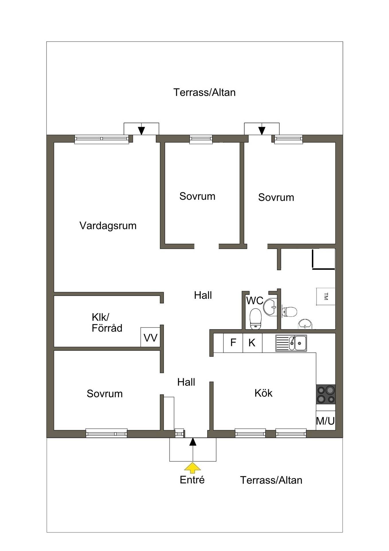 4 rum Kedjehus på Smultronstigen 11 Rönninge Salems kommun - bild 65