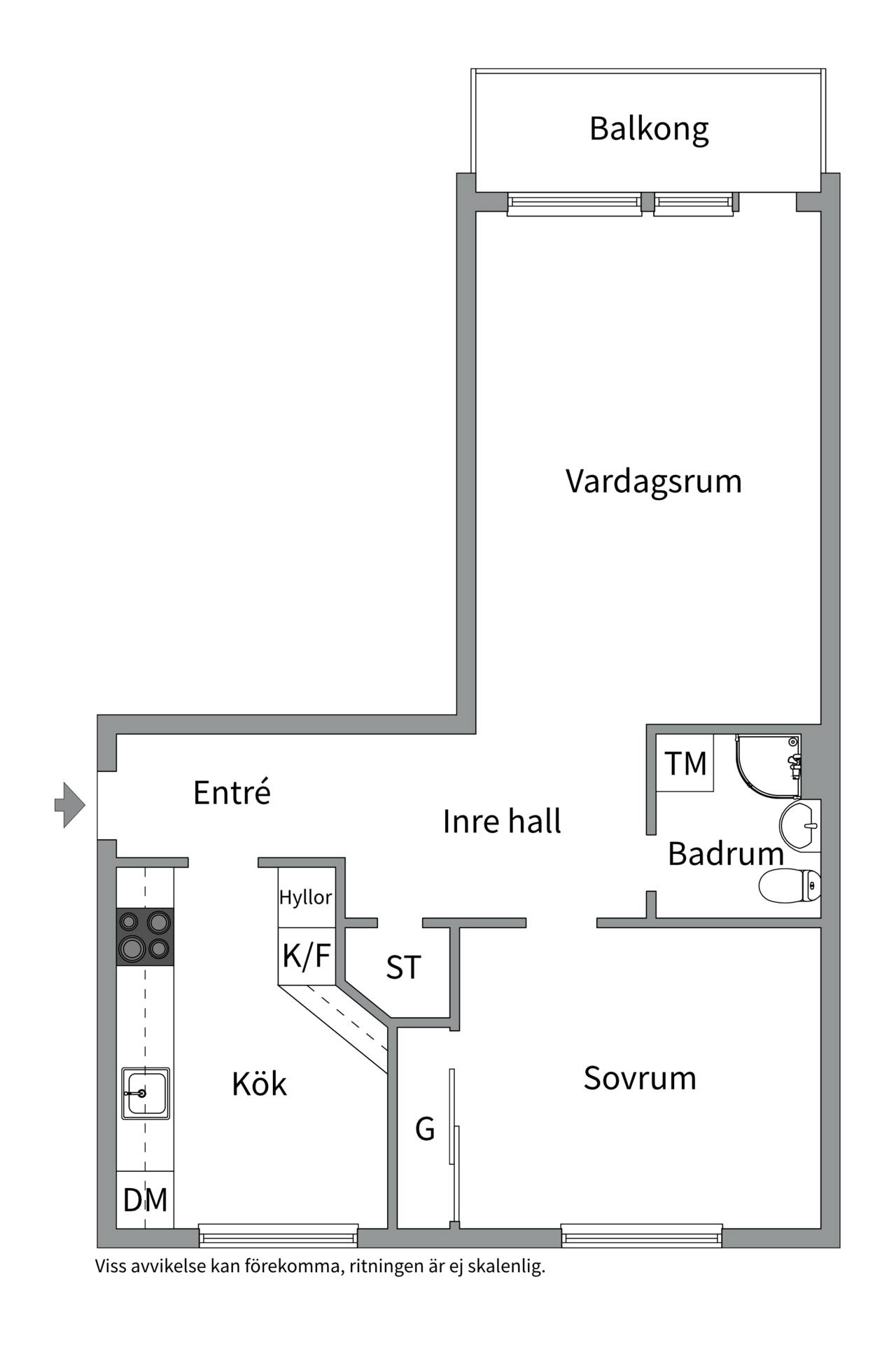 2 rum Lägenhet på Årstagatan 19A Salabacke Uppsala kommun - bild 32
