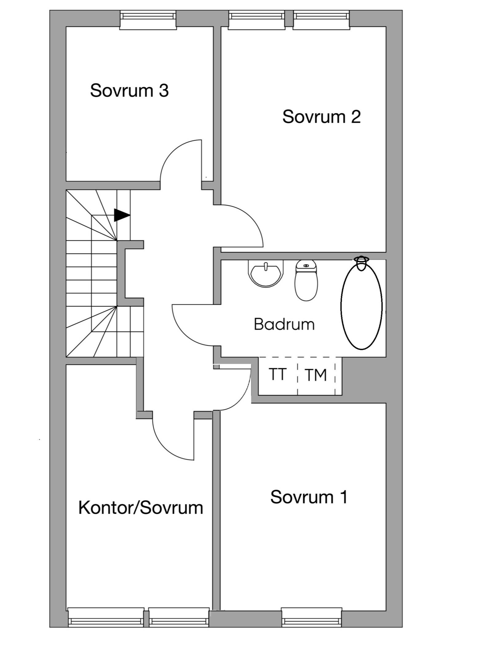 5 rum Radhus på Ekedalsvägen 5B Hörningsnäs Huddinge kommun - bild 36