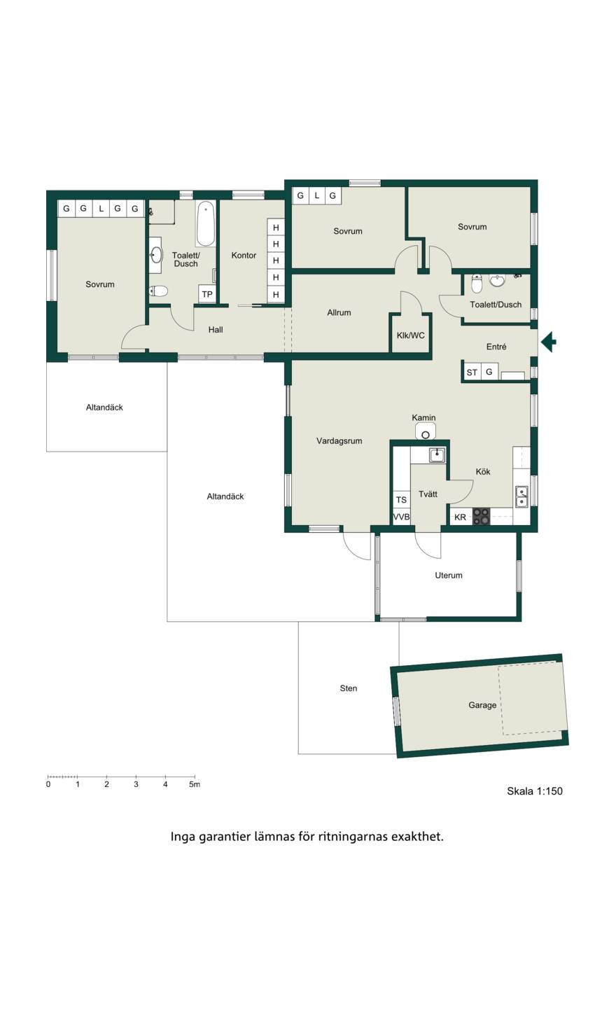 5 rum Villa på Boholmsvägen 14 Boholmarna Kalmar kommun - bild 25
