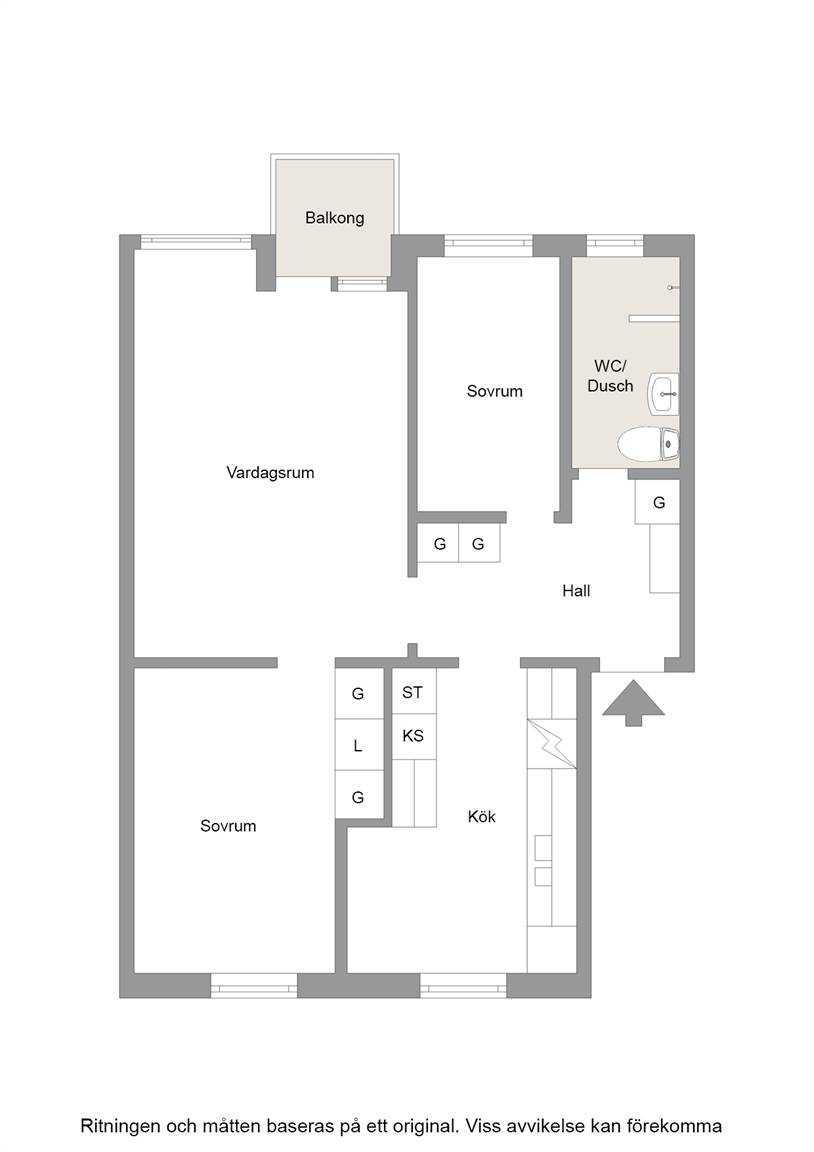 3 rum Lägenhet på Rådhusallén 9B Tierp Tierps kommun - bild 17