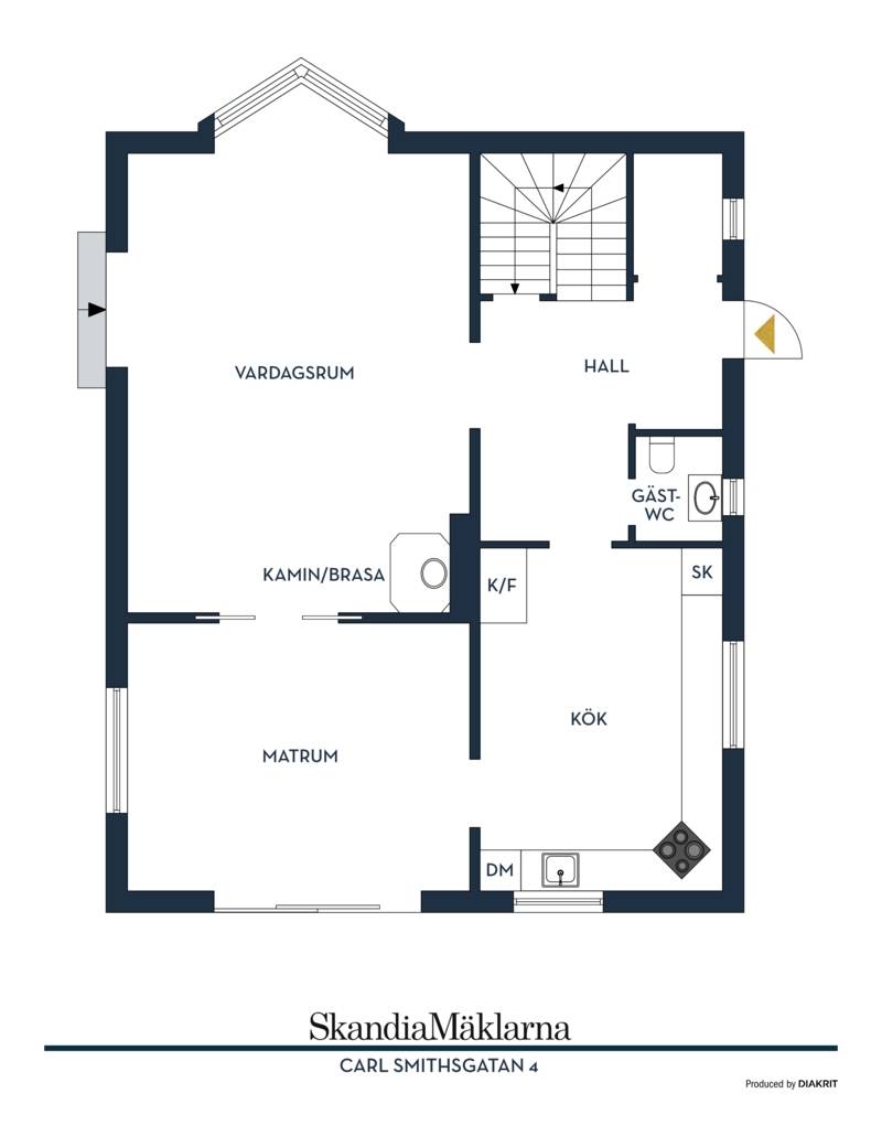 5 rum Villa på Carl Smithsgatan 4 Trelleborgs kommun - bild 31