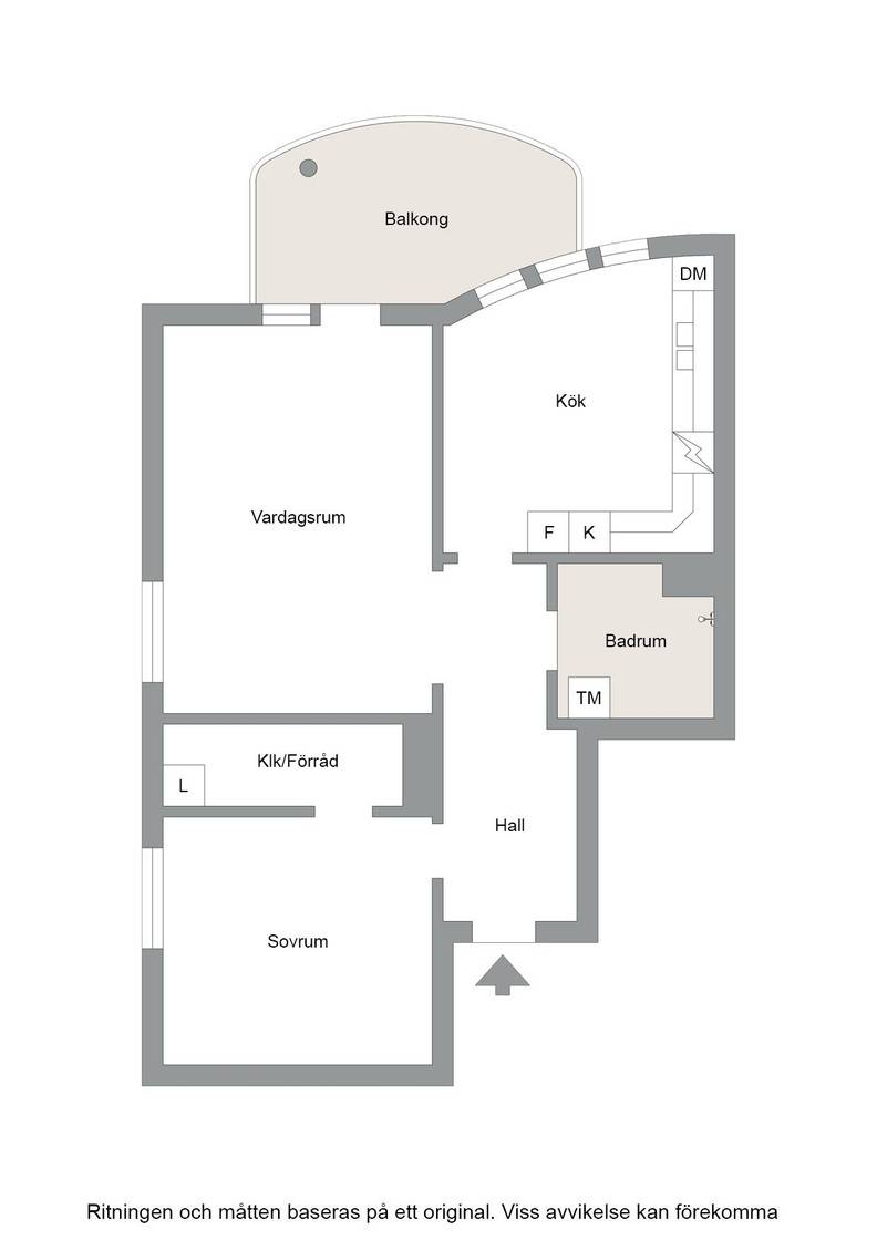 2 rum Lägenhet på Fridhemsgatan 41 B Östermalm Sundsvalls kommun - bild 30