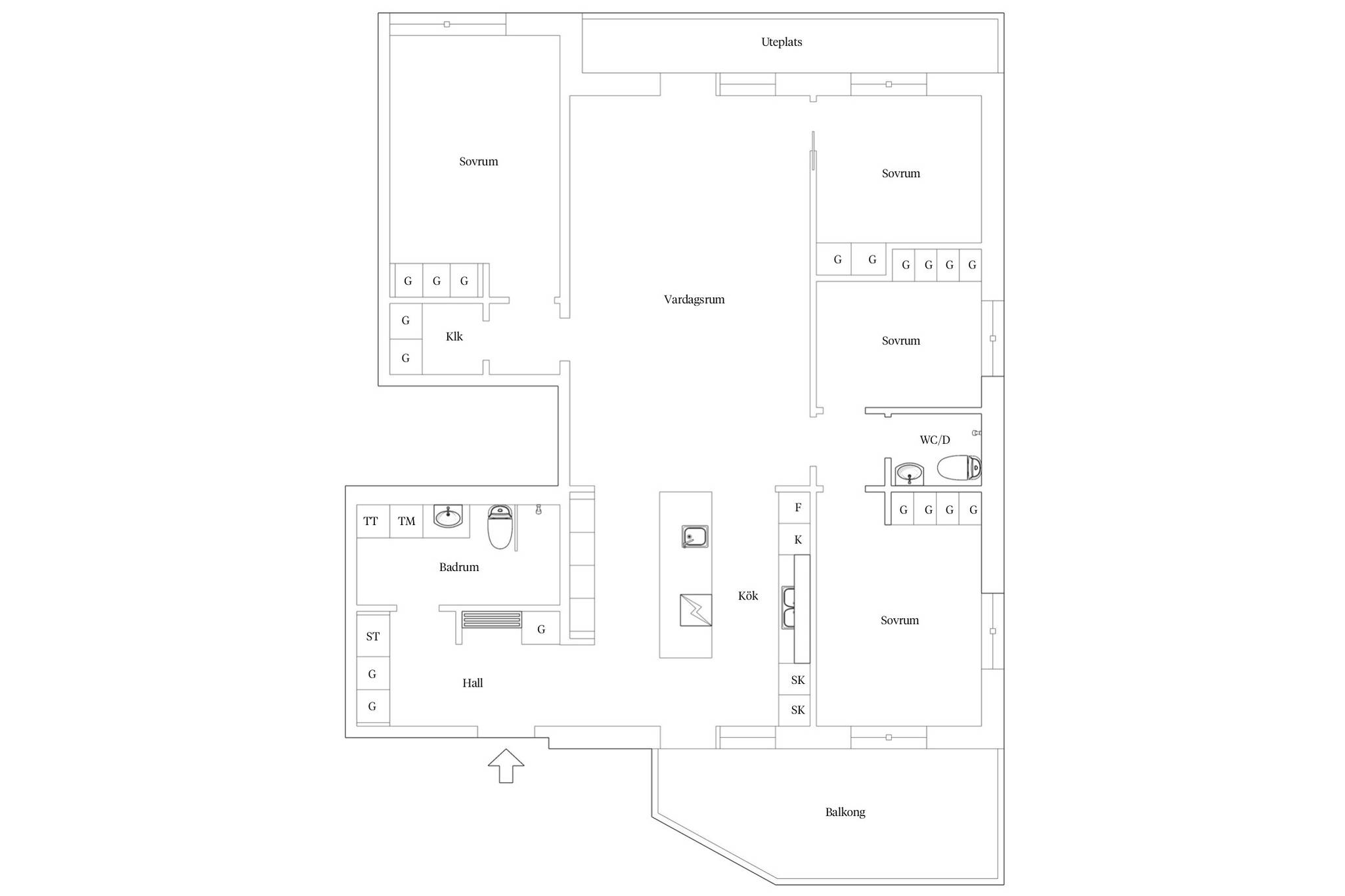 5 rum Lägenhet på Gustav Adolfsgatan 5 Lugnet Borås kommun - bild 21