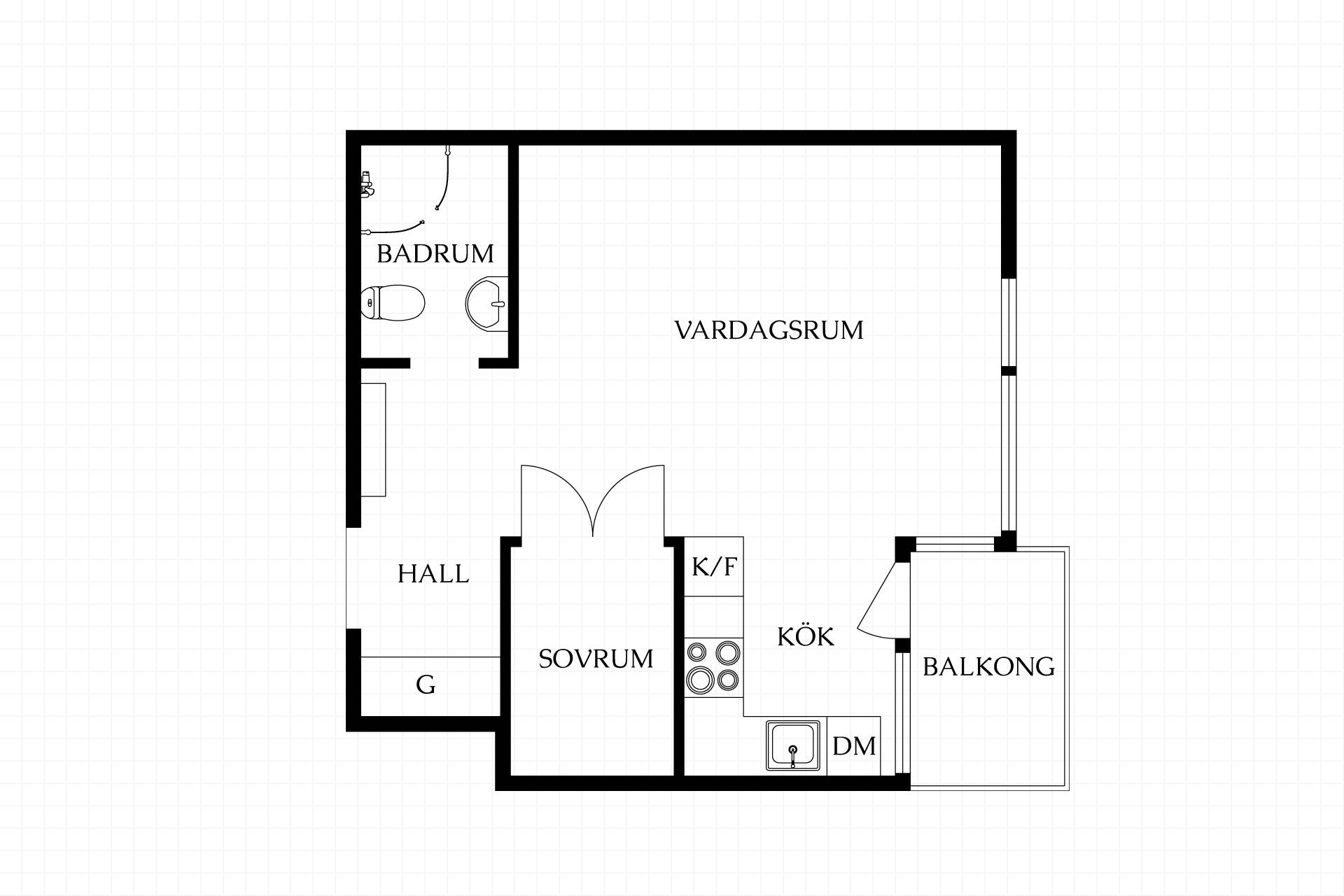 1.5 rum Lägenhet på Dalagatan 6A Vasastan Stockholms kommun - bild 40