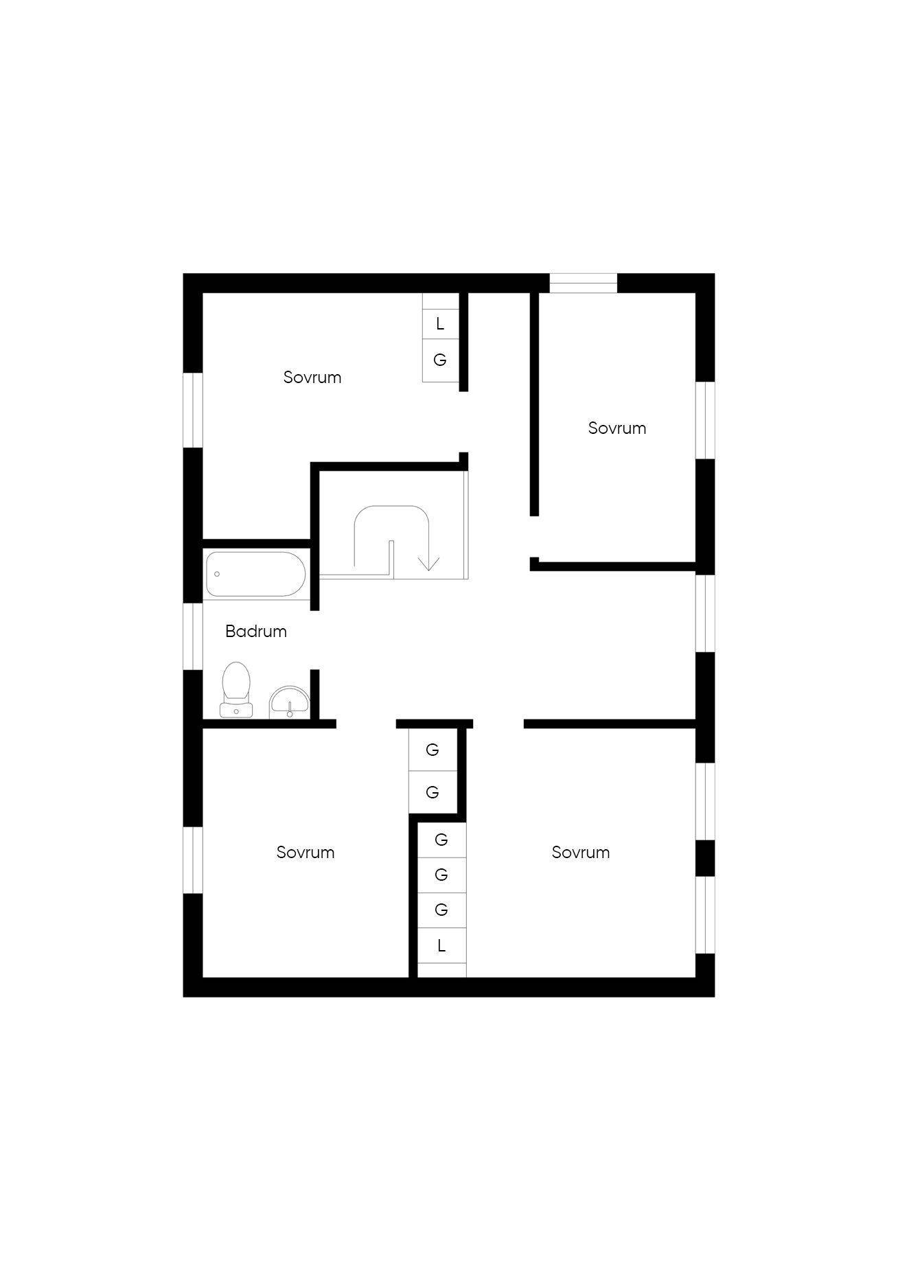 7 rum Villa på Bondegatan 14 Elsborg Falu kommun - bild 43