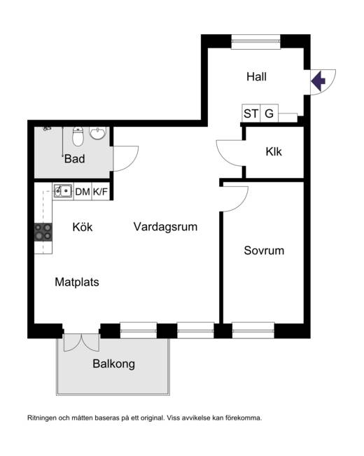 2 rum Lägenhet på Skridskovägen 9A, vån 1 (1 tr) Västertorp/Hägerstensåsen Stockholms kommun - bild 41