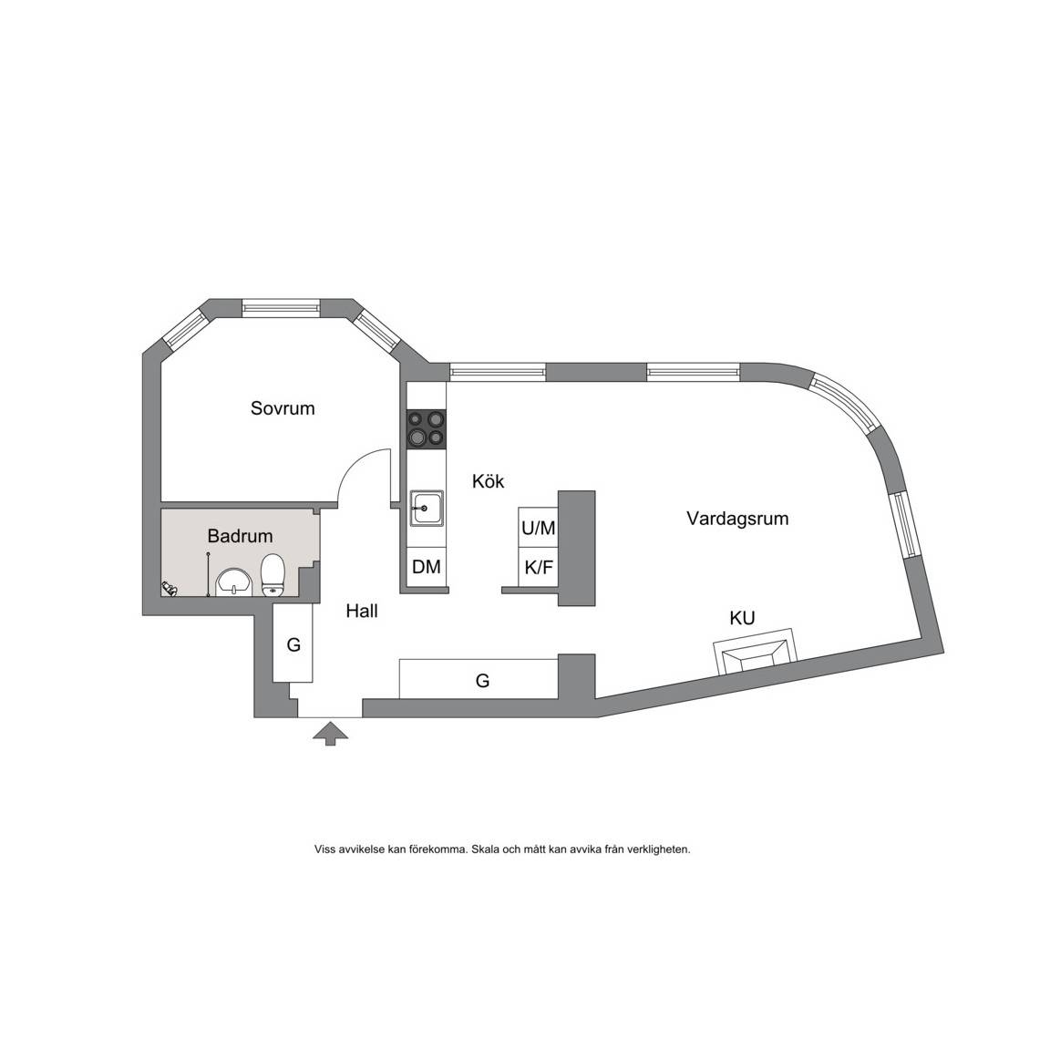 2 rum Lägenhet på Högalidsgatan 54 B Hornstull Stockholms kommun - bild 44
